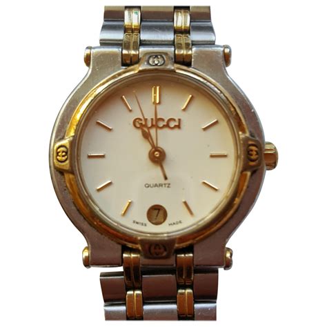 gucci ladies vintage watch|vintage gucci watch 1980s.